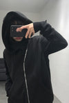 Drkshdw by Rick Owens(梭织卫衣-山地带帽衫) DU17S5286 F 09 BLACK UNI